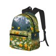 thumbnail image 2 of Fotbe Mountain Daisy Meadow Lightweight Casual Laptop Backpack for Men and Women, Daily use Waterproof backpack, Backpack for College, 2 of 7