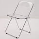 thumbnail image 4 of Silla de metal, silla plegable Respaldo Acrílico Silla plegable de acrílico Silla plegable de acrílico Ingeniería de precisión, 4 of 6