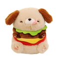 thumbnail image 1 of Divertido muñeco de peluche de perro hamburguesa con forma de perrito caliente, juguete creativo y bonito de simulación para niños, regalos de cumpleaños y Navidad., 1 of 5