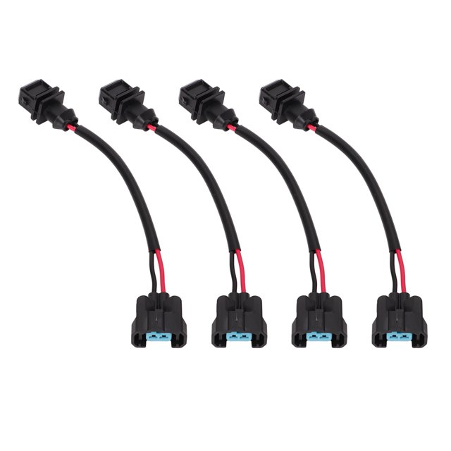 Fuel Injector Connector Wire Harness, Fuel Injector Conversion Harness Exquisite Workmanship For Vehicle ANGGREK Fuel Injector Connector Wire Harness