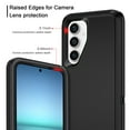 thumbnail image 3 of Petocase for Samsung Galaxy S24 Case,Shockproof Dust/Drop Proof 3-Layer Full Body Protection Rugged Heavy Duty Durable Cover Case,Black, 3 of 7