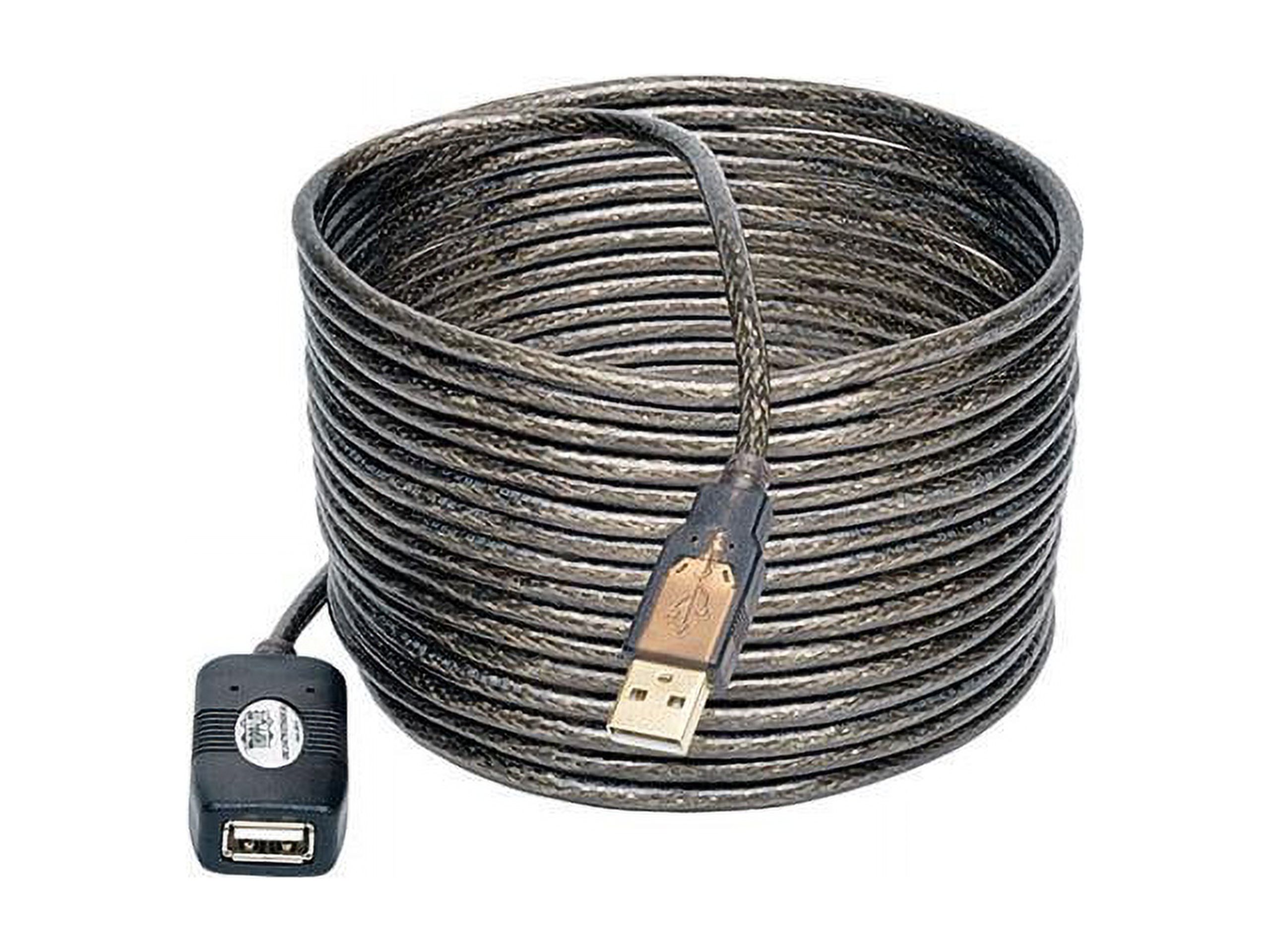 "Tripp Lite USB Active Extension Cable, USB 2.0 A Male to A Female Cable, High Speed, 16 ft. (U026-016)" - image 2 of 2