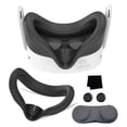 thumbnail image 6 of SUNHUFA Silicone VR Face Cover with Len Cover & Joystick Cover for Meta Quest 3S(Black), 6 of 9