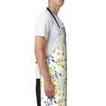 thumbnail image 3 of Picia Wildflower Honeybee Waterproof Apron for Unisex Adult - Adjustable Bib Apron with Pockets, Ideal for Cooking, Gardening, Painting, and Household Chores, 3 of 9