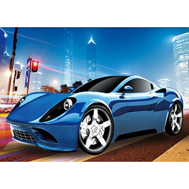 Diamond Painting (DB5707) 5D DIY Square Cool Car Artwork 23 colores (A495) 40x50cm Hugtrwg Para estrenar