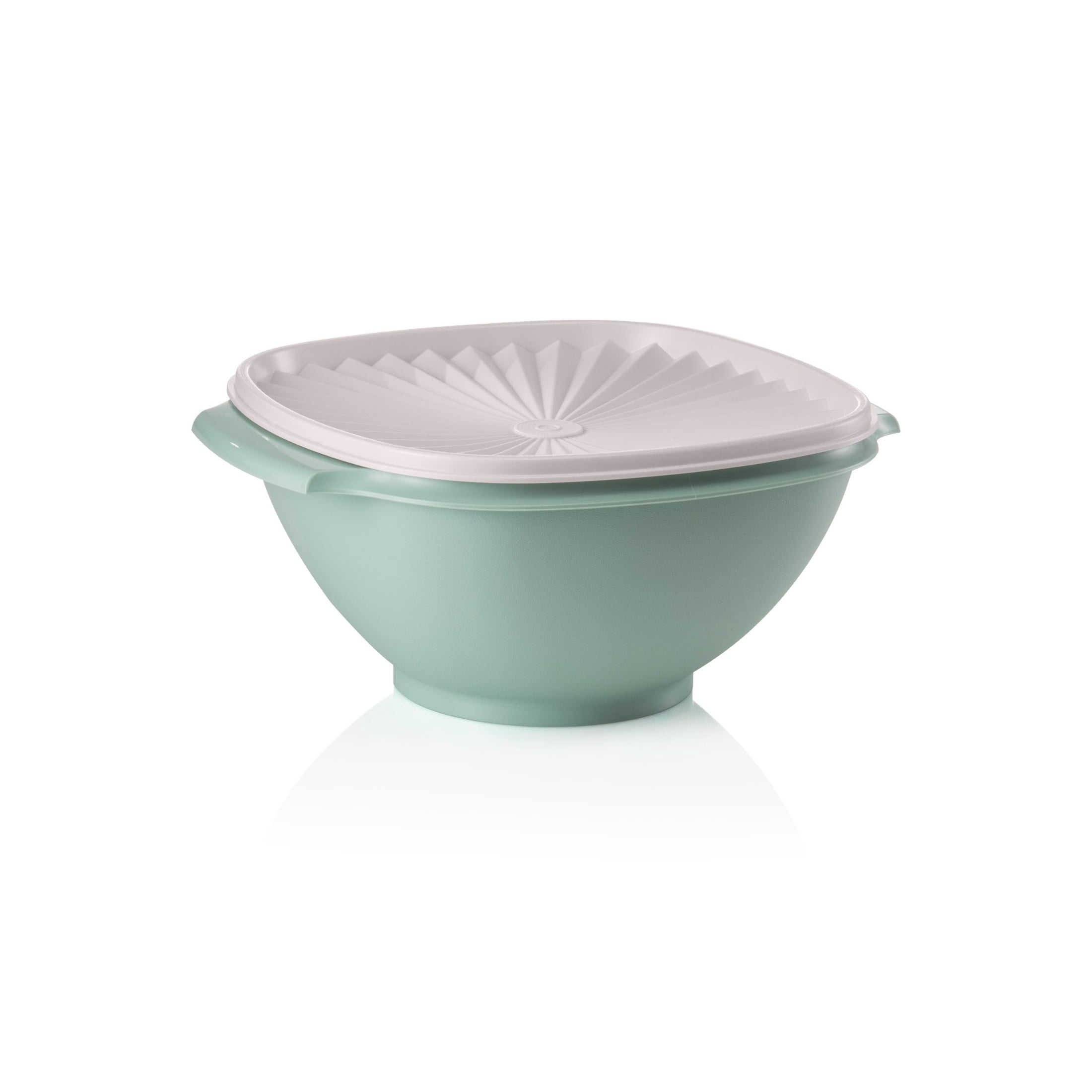 (3 pack) Tupperware Heritage 11.75-Cup Food Storage Bowl with Lid, Green