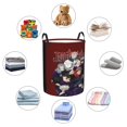 thumbnail image 6 of Jujutsu Anime Kaise Laundry Hamper Circular Laundrys Basket Waterproof Foldable Storage Clothes Bag For Home Bathroom, 6 of 8