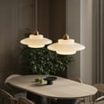 thumbnail image 4 of Arturesthome Art Deco Milk White Glass Pendant Light, 4 of 17