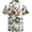 Bigfoot, variant on Mens Funny Hawaiian Shirts 3D Graphic Button Down Short Sleeve Tropical Holiday Beach Aloha Shirt