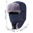 thumbnail image 2 of KARLSITEK Winter Men Women Trooper Trapper Hat Outdoor Warm Windproof Ski Hat with Mask Ear Flaps, 2 of 7