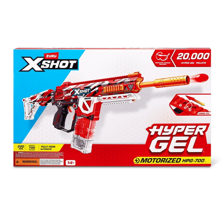 XSHOT Hyper Gel HPG-700 Motorized Blaster (20,000 Pellets) Outdoor