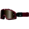 100% Barstow Legend MX Offroad Goggles Burgundy/Red/Black