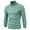 Green, variant on TFEOQRY Pullover Sweater for Men Solid Color Loose Comfortable Knit Wear Long Sleeved Turtleneck Sweater Top Beige