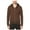 Brown - terra, variant on Buffalo David Bitton Mens Fleece-Lined Hoodie Sweatshirt, Brown, Large