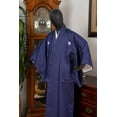 thumbnail image 2 of DEAR VANILLA Authentic Traditional Men's Kimono Japanese Robe Gown Samurai Made in Japan MKM-0206, 2 of 7