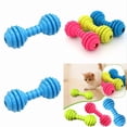 thumbnail image 6 of Heavyweight Rubber Dog Chew Toys for Aggressive Chewers Long-Lasting Rugged Chew Toys Pet Teething Toys for Teeth Cleaning and Mental Stimulation, 4.72 inch, Blue, 6 of 9