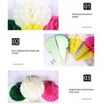thumbnail image 3 of Bewildely Bola de nido de abeja, suministros de bricolaje, accesorios de celebración para decoración de bodas, papel, adornos navideños para Artesanía Rosa, 3 of 6