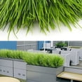 thumbnail image 4 of Coolmade 10 pieces Artificial Outdoor Plants Plastic Wheat Grass Greenery Shrubs UV Resistant Fake Outdoor Plants Plastic Shrubs for Outdoor Home Garden Decoration, 4 of 7