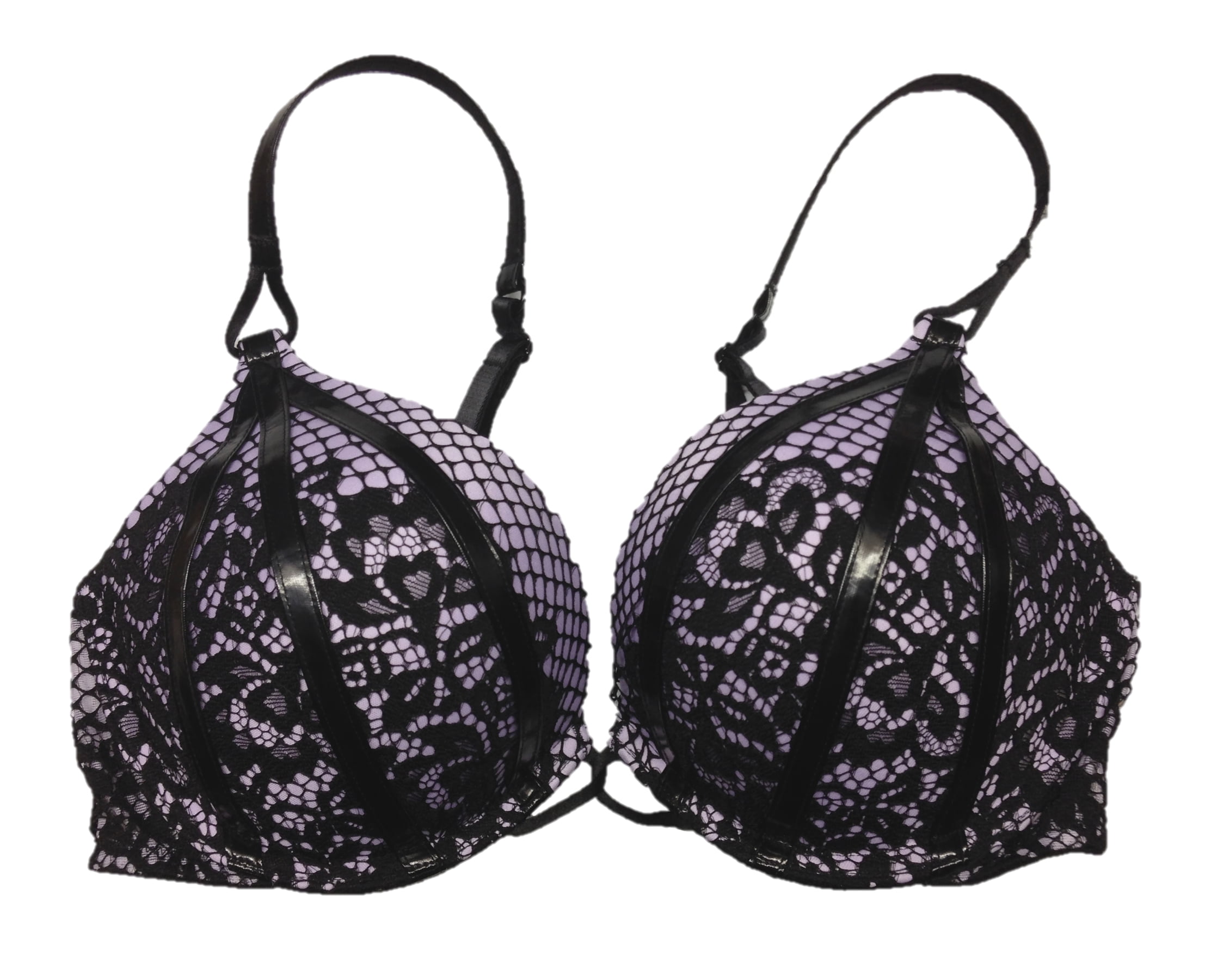 Victorias Secret Bombshell Sexy Strap Push Up Bra, Add 2 Cups, Plunge  Neckline, Bras For Women, Very Sexy Collection, Black