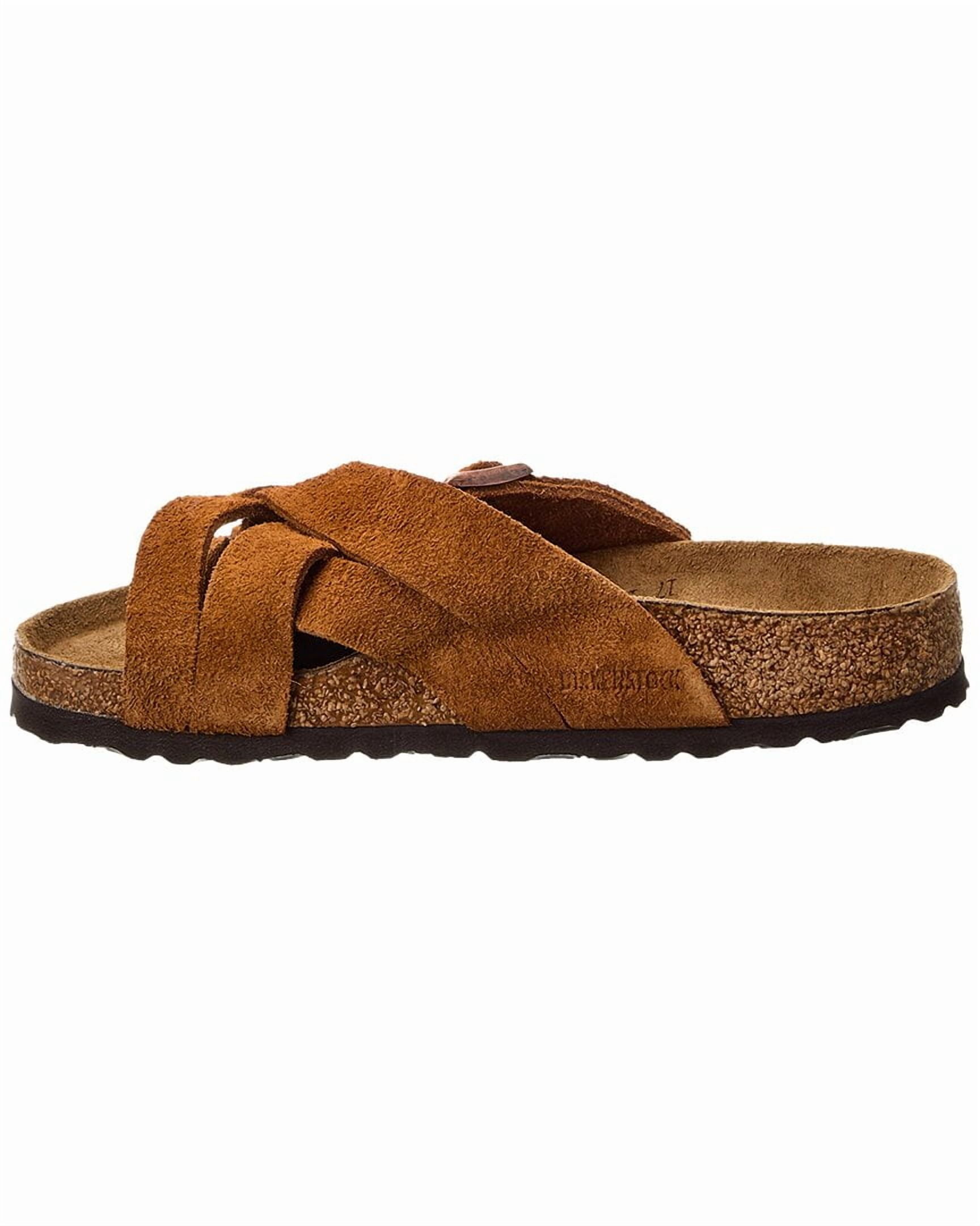 birkenstock lugano tobacco Oiled Pair these comfortable sandals with khakis or shorts for a signature look that suits any man. Oiled Leather Birkenstock Lugano Nubuck