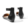 thumbnail image 3 of Zapatos DREAM PAIRS AMIGA Negros Flats Bajos con Cuña de 2.5 cm de Tacón, 3 of 7