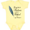 thumbnail image 3 of Inktastic Shakespeare Hamlet Madness Boys or Girls Baby Bodysuit, 3 of 5