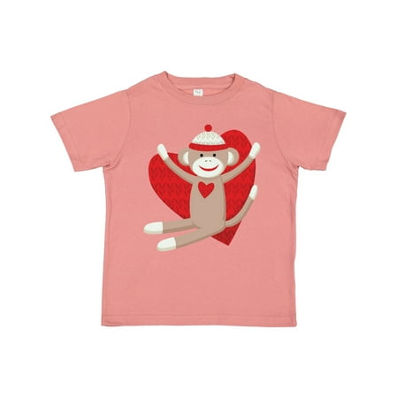 

Inktastic Hug Sock Monkey Gift Toddler Boy or Toddler Girl T-Shirt