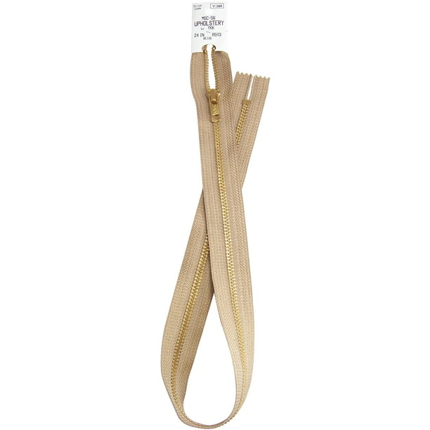 Upholstery Zipper 24"Beige