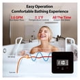 thumbnail image 2 of Propane Gas Tankless Water Heater 3.6 GPM, Indoor Installation Instant Hot Water Heater, Tankless Electric Water Heater ,Security Protection Design, 2 of 6