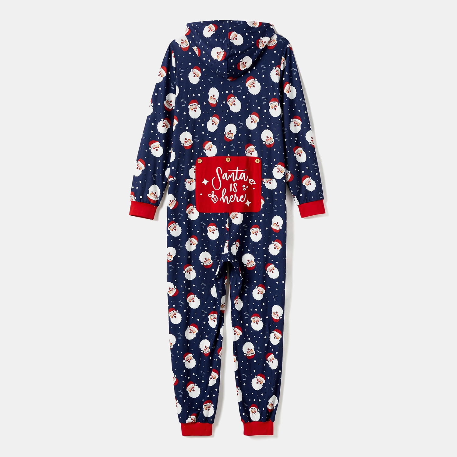 PatPat Women's Christmas One-Piece Hooded Pajamas photo 5