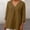 Coffee plus size fall tops a1, variant on Women Plus Size Fall Winter V Neck 3/4 Sleeve Flowy Casual Basic Pullover Tops Solid Boho Tunic Blouses Loose Fit Dressy Layering Outfits, White XL