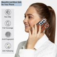 thumbnail image 3 of Funda de PU con anillo de cobertura total antideslizante para Samsung Galaxy S22 con pulsera, 3 of 5