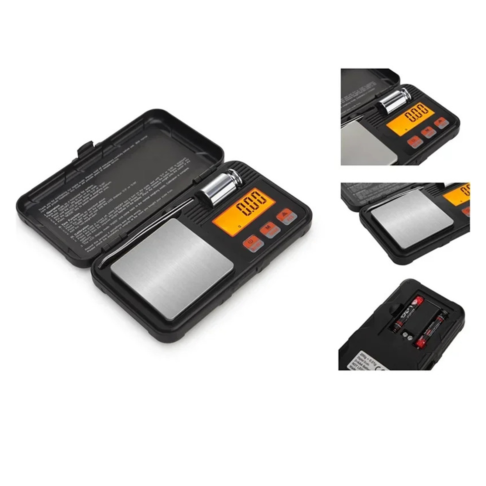Pocket Scale Precision Digital Electronic Gold Jewelry Carat Diamond Balance Mini Scales Weighing
