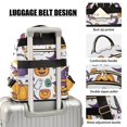 thumbnail image 4 of JIALIOU Mini Backpack Purse for Women Quilted Casual Daypack Small Travel Shoulder Bag, Cartoon Ghost Pumpkin Bats, 4 of 7