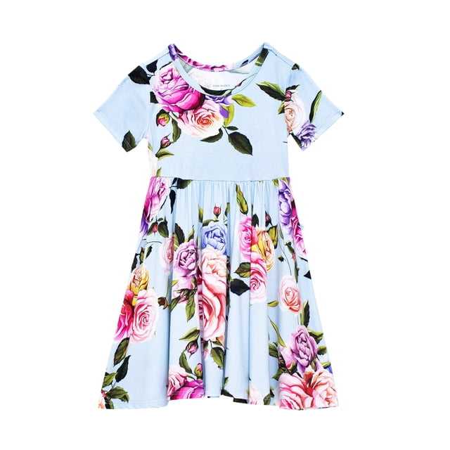 Vestido de verano Posh Peanut Twirl para niños Country Rose 3-4 años