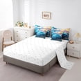 thumbnail image 3 of YST Boys Car Bedding Comforter Set, 7-Piece, Racing Theme, Auto Vehicles, Bed in a Bag, Queen, 3 of 4