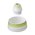 thumbnail image 1 of 2 piezas de tazón de té batidor y soporte para batidor, el mejor regalo, tazón de ensalada y taza para gachas de avena Verde claro, 1 of 9