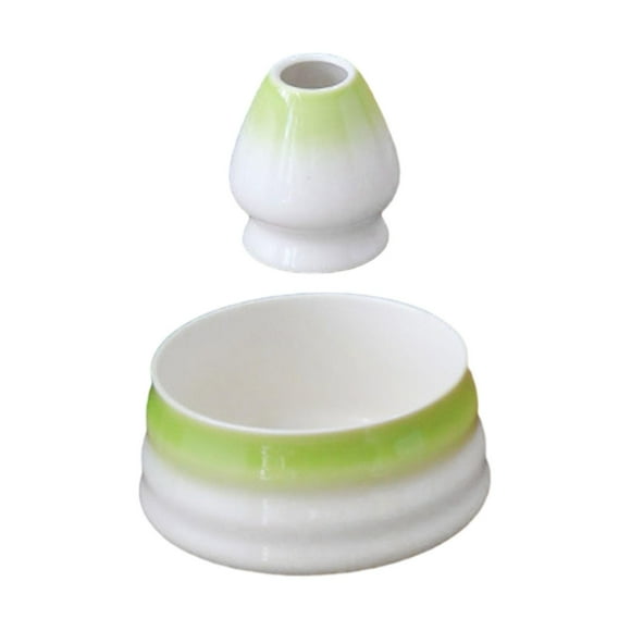 Juego de 2 piezas de tazón de cerámica Matcha Strade Fareast Limited Verde claro