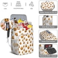 thumbnail image 5 of Travel Cooler Bag - White Halloween Jack Camping Beer Cooler Backpack with Bottle Opener- Waterproof Insulated Picnic Backpacks - Cooler Bag for Beach, 5 of 6