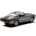 thumbnail image 4 of 1967 Ford Mustang Custom "Eleanor" Gray Met. w/ Black Stripes "Gone in 60 Seconds" (2000) Movie 1/43 Diecast Model by Greenlight, 4 of 4