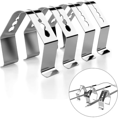 Thermometer Holder Stainless Steel Temperature Clip Thermometer Clips ...