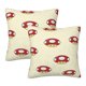thumbnail image 1 of Fundas de almohada de Mario, paquete de 2 fundas de almohada para sofá cama, sala de estar, 22" x 22", 1 of 8