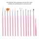 thumbnail image 4 of Juego De Herramientas Profesionales Para Decoración De Uñas, Cepillo De Plástico Para Decoración De Uñas, Herramienta De Manicura De Uso Personal Seguro Para Uñas De ANGGREK Otros, 4 of 8
