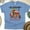 CarolinaBlue, variant on Sleighin’ It Farm Style Shirt | Red Tractor Country Christmas Tee, Azalea, Size M