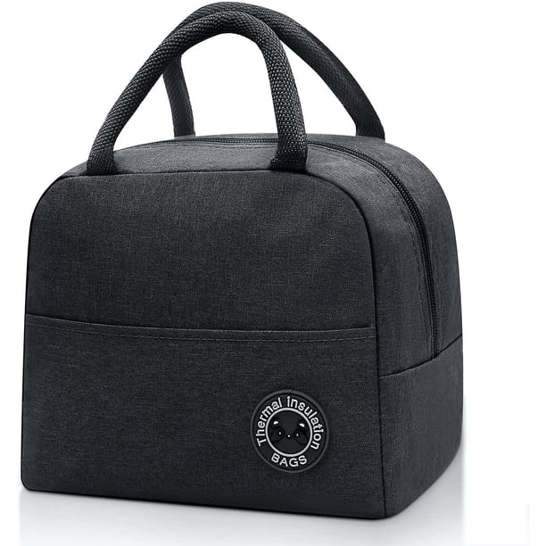 Bolsa térmica para el almuerzo para hombres y mujeres Bolsas térmicas para el almuerzo Bolsa térmica para el almuerzo a prueba de fugas para niños Mujeres Hombres Trabajo Picnic,11 Feliz Sencillez