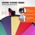 thumbnail image 6 of 24-Inch Spinning Prize Wheel with 14 Slots,Dry Erase Roulette Wheel Kit Includes 2 Markers - Portable Tabletop or Floor Standing Spinner for Fortune Wheel Games,Parties,Pubs,Trade Shows & Carnivals, 6 of 13