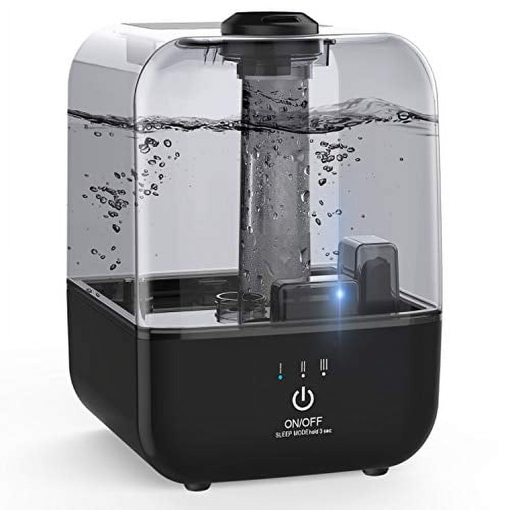 4.5L Ultrasonic Humidifier for Large Rooms, Home, Baby, Quiet, Top