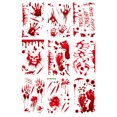 thumbnail image 2 of 3×Calcomanías para ventana con sangre de Halloween Pegatinas para ventana Calcomanías para piso de pared Adhesivos Wmkox8yii gf10476, 2 of 9
