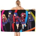 thumbnail image 2 of Toradora Bath Towel Beach Blanket Quick-Drying Microfibre Towel Travel Swimming Pool Yoga Fitness Exercise Boys/Girls, 2 of 4