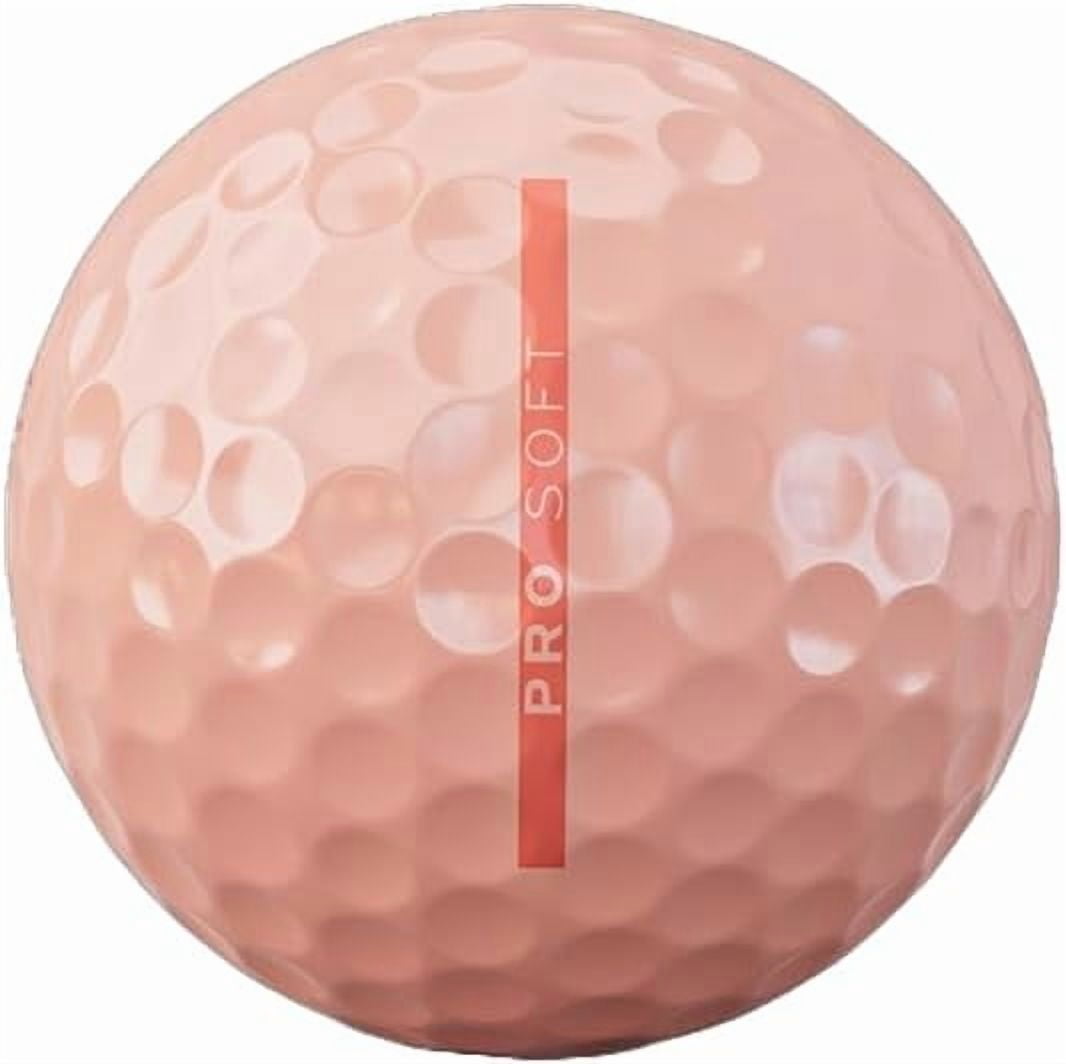 Vice Golf PRO Soft HUE Golf Balls Peach Parfait 12pack
